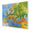 Europa fizyczna 180x150cm. Mapa do wpinania.