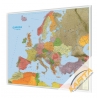 Europa Polityczno-drogowa 120x100 cm. Mapa magnetyczna.