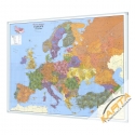 Europa Kodowa 134x100 cm. Mapa magnetyczna.