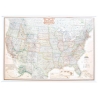 Stany Zjednoczone/USA ekskluzywna 180x122 cm. Mapa ścienna.