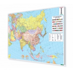 Azja Polityczna 164x120cm. Mapa magnetyczna.