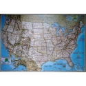 USA/Stany Zjednoczone polityczna 180x122cm. Mapa ścienna.