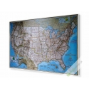 USA/polityczna 180x120cm. Mapa do wpinania.