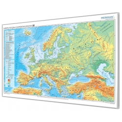 MAG Europa fiz. 1:4 mln Merid Mapa magnetyczna 160x120cm