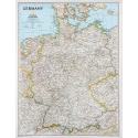 Niemcy 65x78cm. Mapa ścienna.