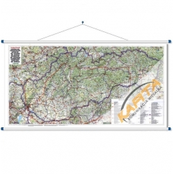 M-DR Słowacja drog.1:400tys. F&B Mapa ścienna