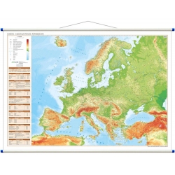 Europa polityczna 206x147cm. Mapa ścienna.