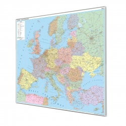 MAG Europa drogowa 1:3mln Mapa            magnetyczna 150x120cm ArtGlob 2024