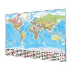MAW Swiat polityczny 1:30mln mapa do      wpinania 142x100cm ArtGlob 2022