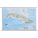 Kuba 96x62 cm. Mapa ścienna.