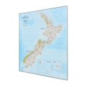 Nowa Zelandia 64x78cm. Mapa magnetyczna.
