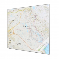 Irak 76x62 cm. Mapa magnetyczna.