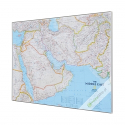 Bliski Wschód polityczna 80x60 cm. Mapa magnetyczna.