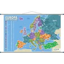 Europa kodowa 106x66cm. Mapa ścienna.