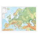 Europa fizyczna 146x98cm. Mapa ścienna.