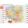 Polska administracyjna 160x120cm. Mapa ścienna.