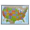 M-DR Stany Zjednoczone USA 1:2,8ml NG Mapa scienna ozdobne 180x120 cm