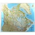 Kanada 102x84 cm. Mapa ścienna.