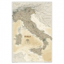 Włochy exclusive 64x88cm. Mapa ścienna.