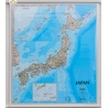 Japonia 67x75cm. Mapa ścienna.