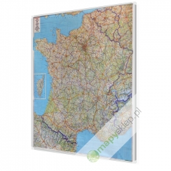 Francja Drogowa 1:1,1 mln F&B Mapa magnetyczna 106x96