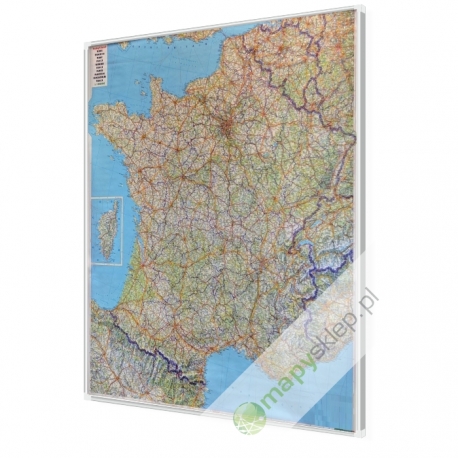 Francja Drogowa 1:1,1 mln F&B Mapa magnetyczna 106x96