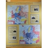 II Wojna Światowa w Europie/Polska podczas II wojny światowej 120x160cm. Mapa ścienna dwustronna.