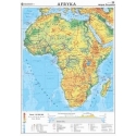 Afryka ogólnogeograficzna 110x150cm. Mapa magnetyczna.