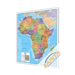 Afryka Polityczna 106x120cm. Mapa magnetyczna.