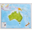 Australia Polityczna 125x100cm. Mapa ścienna.