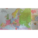 Europa w latach 1918-1939, 178x120cm. Mapa ścienna.