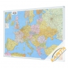 Europa Polityczno-Drogowa 170x122 cm. Mapa do wpinania.