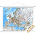 Europa Polityczna 122x94 cm. Mapa ścienna.