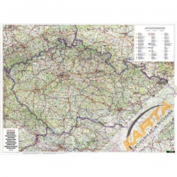 M-DR Czechy drogowa 1:400 tys. F&B Mapa scienna