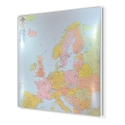 Europa kodowa 150x190 cm. Mapa magnetyczna.