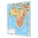 Afryka fizyczna 104x138 cm. Mapa do wpinania.